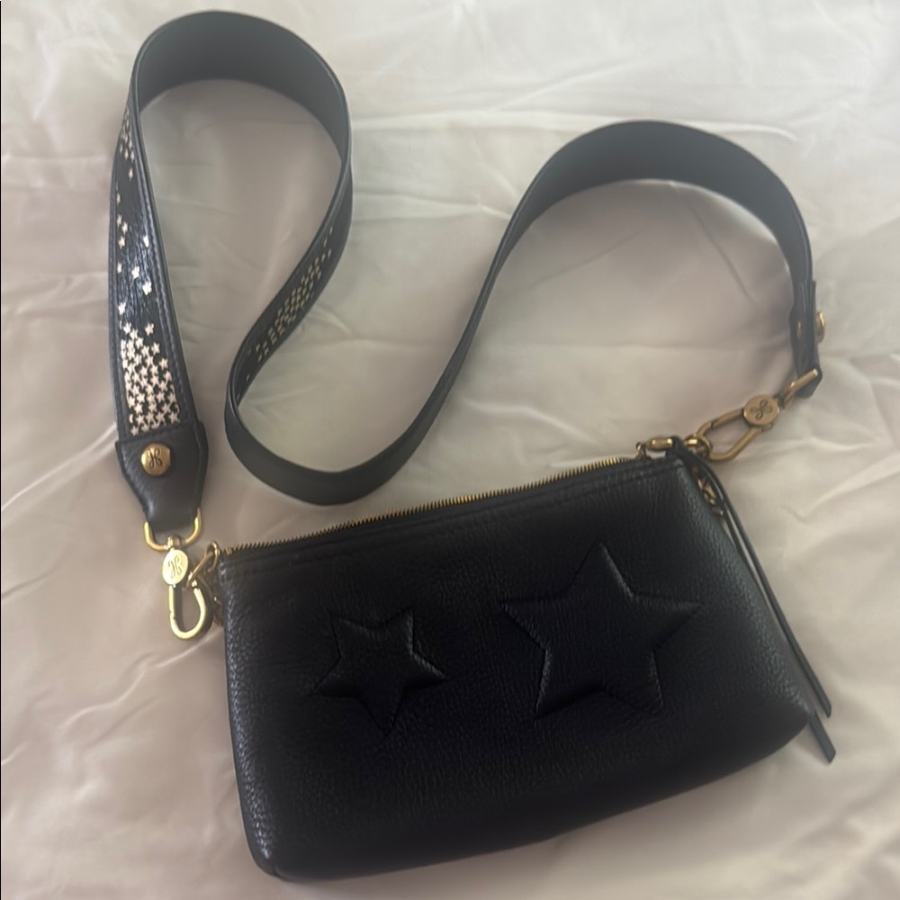 HOBO Black Crossbody Bag with Adjustable Strap